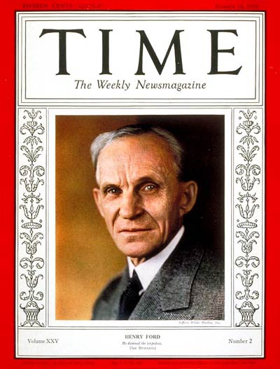 Time Magazine, January 14, 1935.